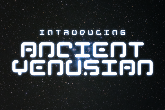 A Display Font That Brings Outer Space to Your Brand