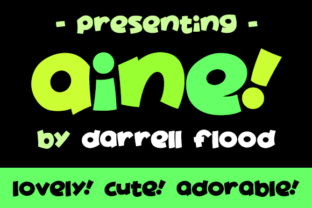Aine Font: Joyful Display Type for Scroll-Stopping Marketing