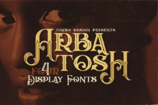 Arbatosh: The Vintage Display Font for Bold Campaigns