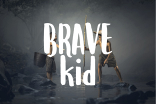 Brave Kid: A Bold & Friendly Typeface for Editorial Design
