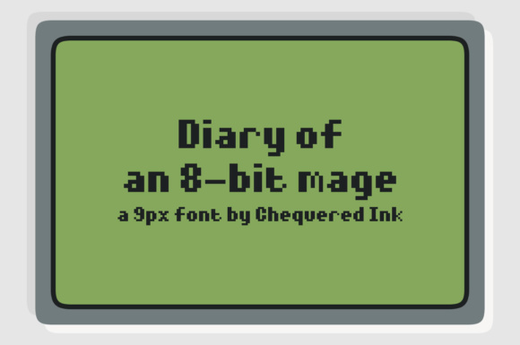 Diary of an 8-bit Mage: A Retro Display Font for Branding