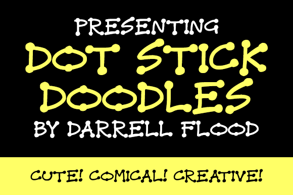 Dot Stick Doodles: A Playful Font for Campaign Clarity