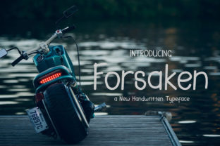 Forsaken Font: Simple Sans Serif for Campaign Messaging
