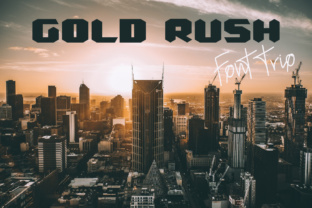 Gold Rush Font: A Maker’s Review for Product Designs