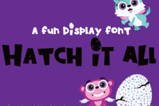 Hatch-it-all: A Playful Display Font for Web Designers