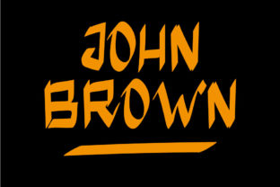 John Brown: A Hand-Drawn Font for Friendly Branding