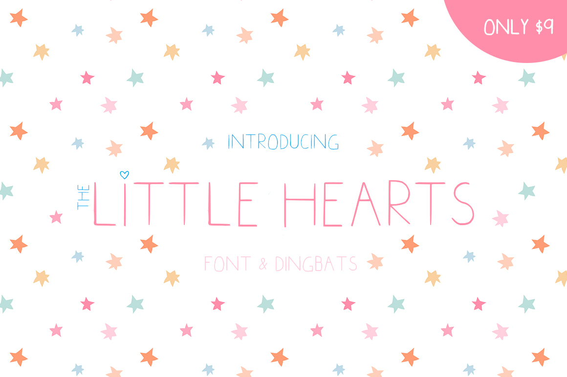 Little Hearts: A Playful Display Font That Actually Works