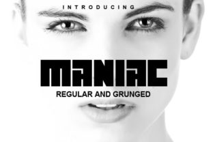 Maniac: A Fresh Display Font That Elevates Real Small Business Branding