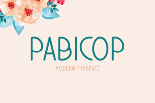 Pabicop: A Clean Display Font for Modern Web Headlines