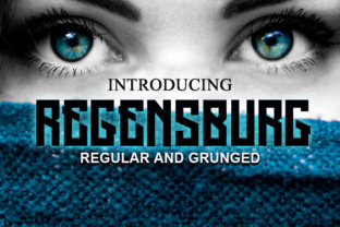 Regensburg: A Sharp Gothic Display Font for Bold Branding