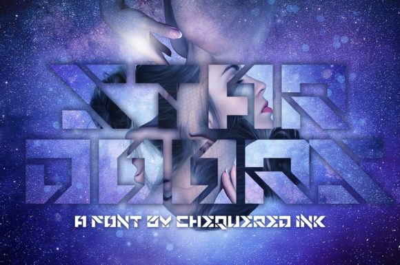 Star Doors: A Stencil Display Font for Editorial Design