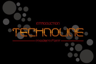 Technoline: A Display Font for Modern Editorial Design