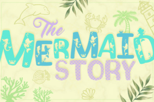 The Mermaid Story Display Font