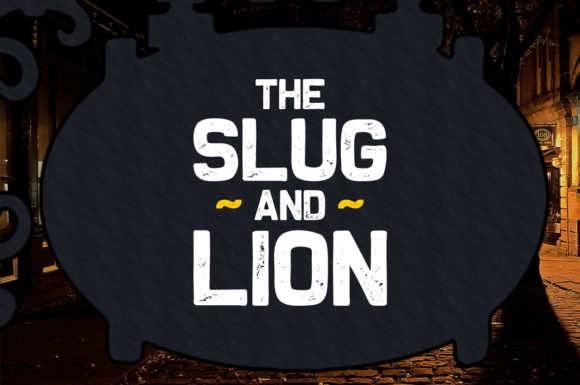 The Slug and Lion: A Chunky Display Font for Small Businesses