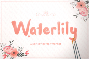 Waterlily: A Handwritten Display Font Built for Scroll-Stopping Campaigns