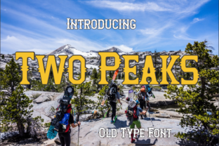 Why Two Peaks Is the Playful Display Font Your Campaigns Need