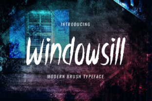 Windowsill Font: A Clean, Modern Display Typeface for Handmade Brands
