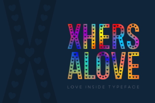 Xhers Alove: A Heartfelt Display Font for Editorial Warmth