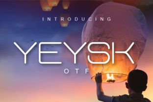 Yeysk: A Light, Elegant Display Typeface for Digital Branding