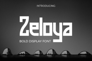 Zeloya: A Bold Display Font That Cuts Through the Feed