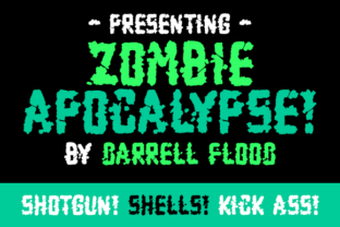 Zombie Apocalypse Font: A Grungy Display Typeface for Bold Campaign Moments
